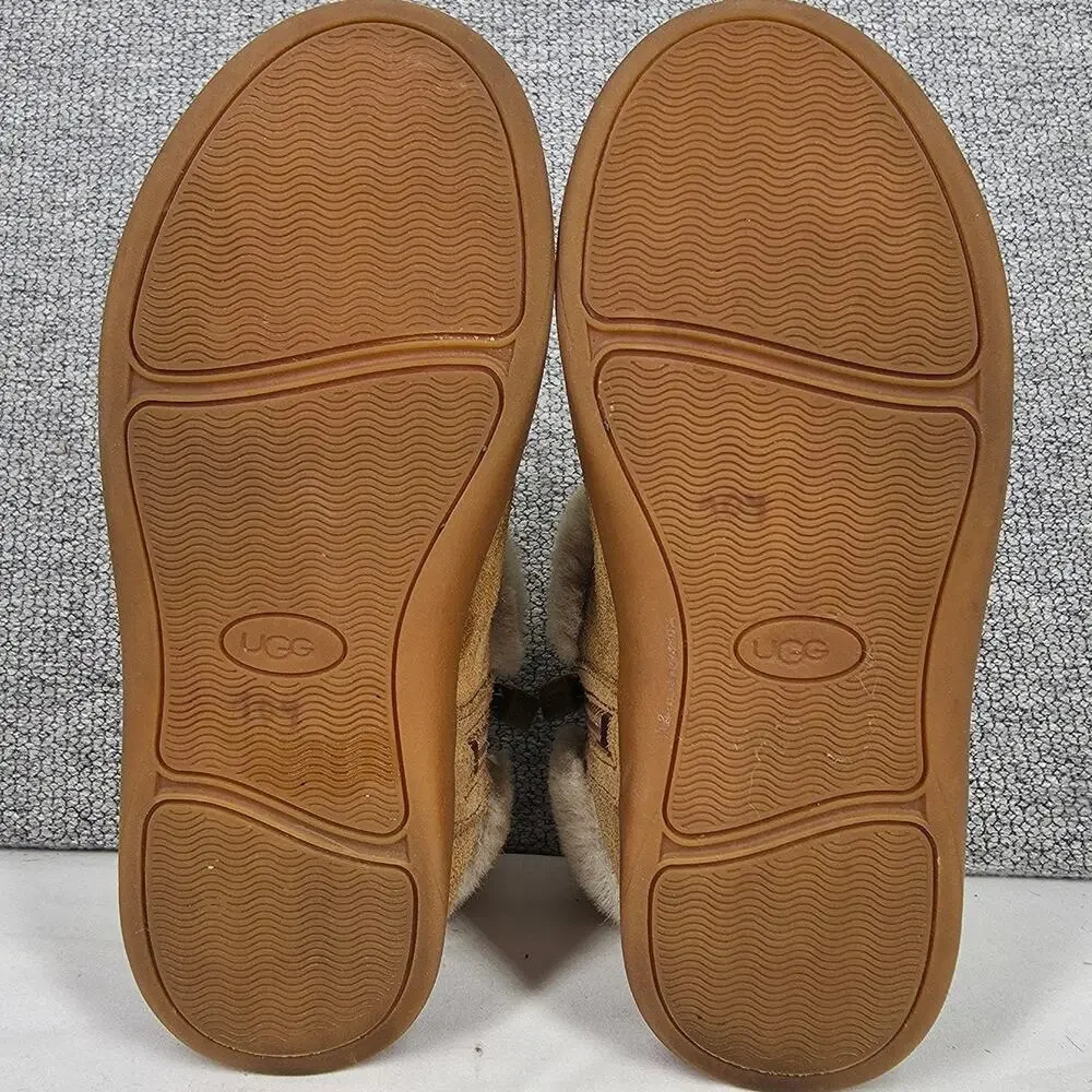 UGG® TODDLER DREAMEE TASMAN BRAID PLUSH ZIP-UP BOOTIES – KIDS SIZE 12